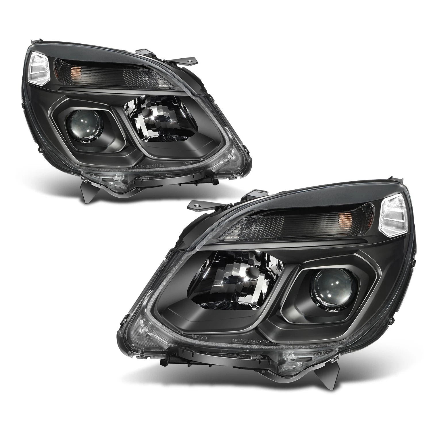 Glossy Vertical Fence Front Bumper Hood Grill Frame for Dodge Ram 1500 (2009–2012)