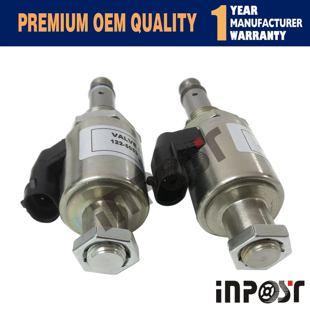 12V Solenoid Valve 122-5053 for CAT E322C 3126 3126B