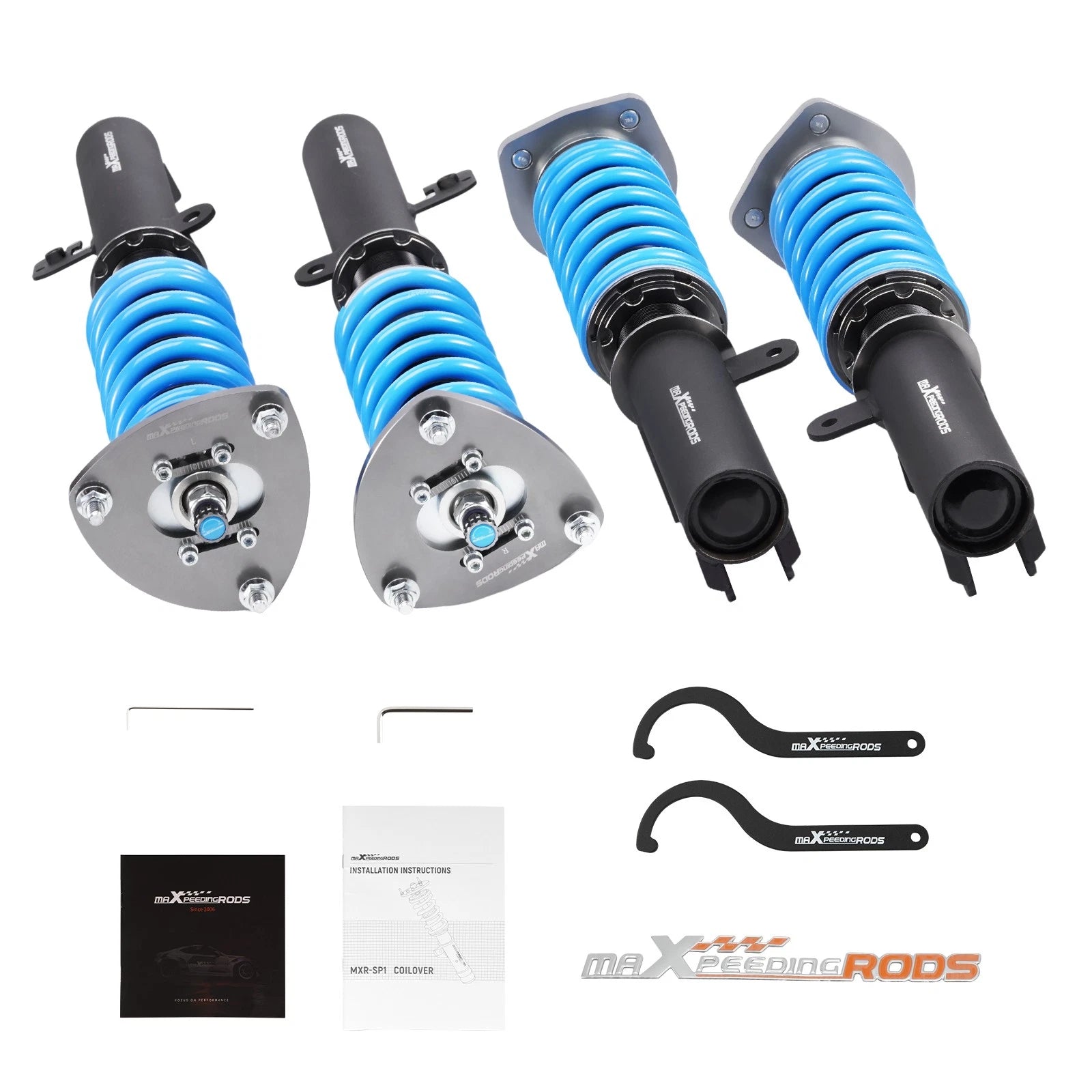 24 Click Adjustable Coilovers Lowering Kit for Toyota Camry (2002–2006)