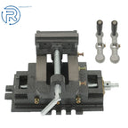 2" Cross Drill Press Vise for Heavy Machine Slide Metal Milling