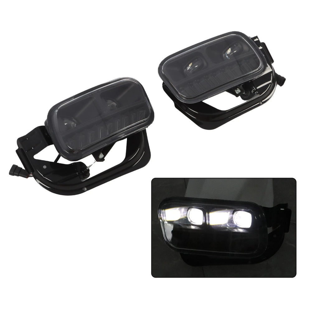 LED Fog Lights for Dodge Ram 1500 2500 3500 (2009–2018) Bumper Lamps