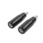 2X Revolving Handwheel Machine Handle M8 Male Thread Stem for Milling Machine