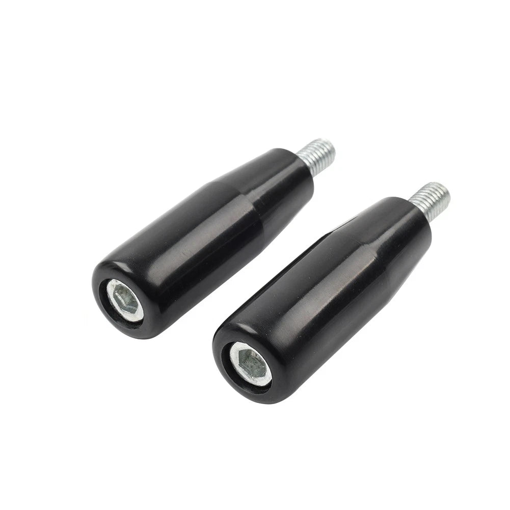 2X Revolving Handwheel Machine Handle M8 Male Thread Stem for Milling Machine