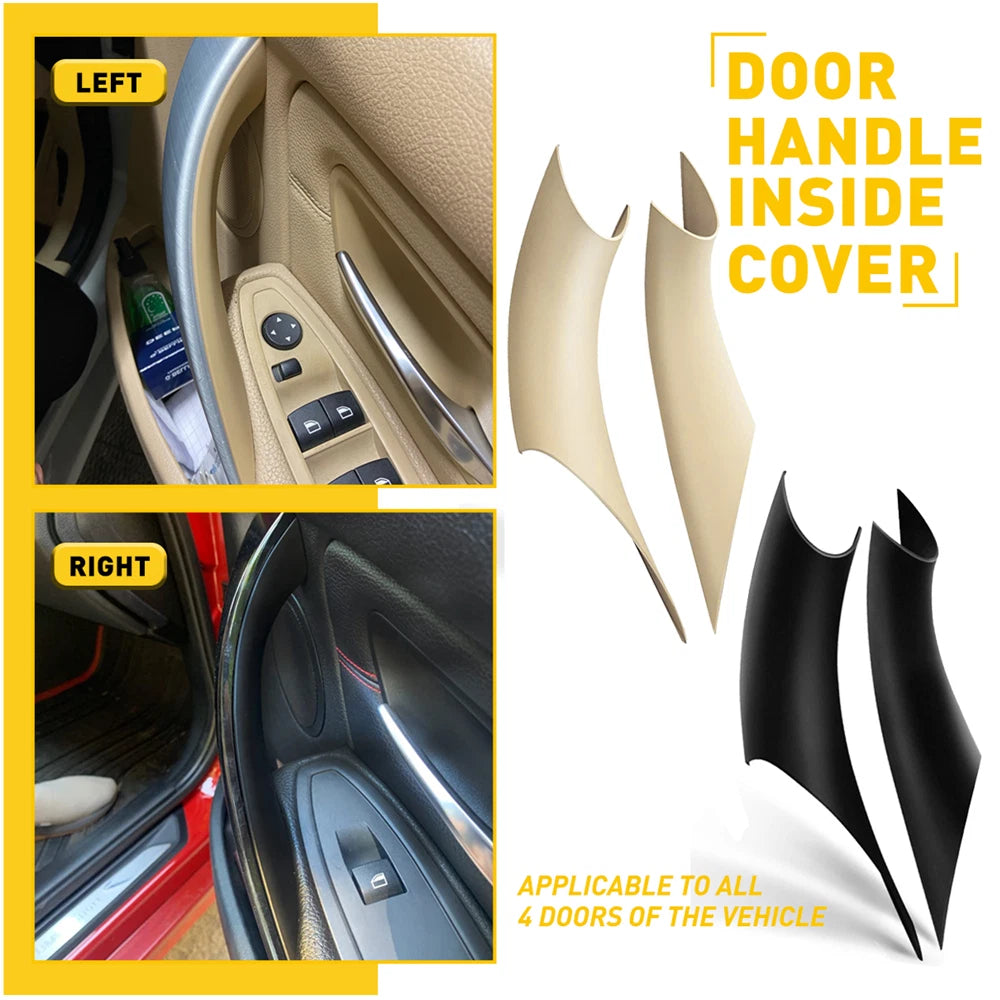 Set of 2 Inner Door Handle Covers for BMW 3 Series (2012-2019)