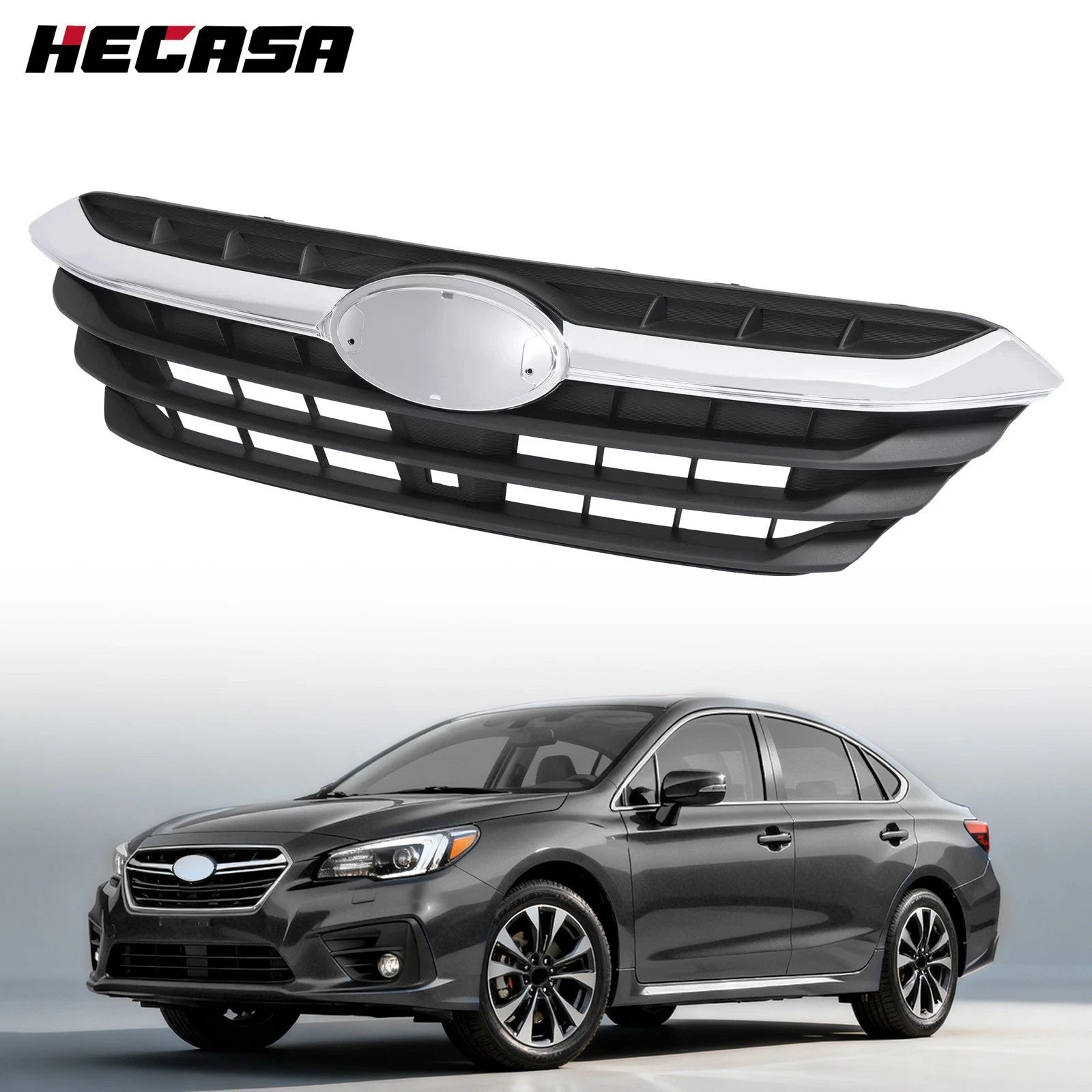 Chrome Front Bumper Grille for Subaru Legacy (2020–2022)