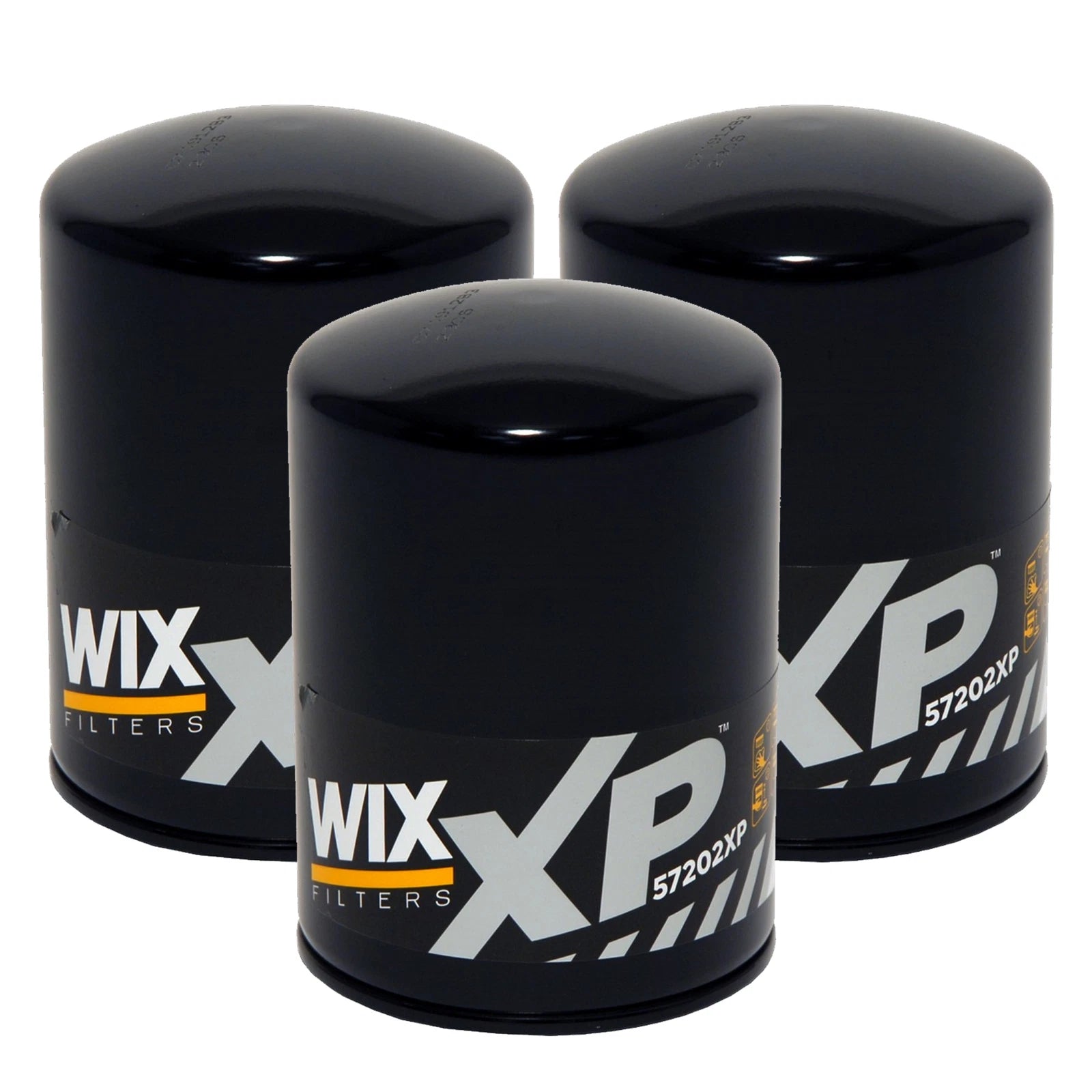 Set of 3 Wix XP Engine Oil Filters for Chevrolet GMC Hummer 6.6L TDI