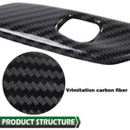 Carbon Look Interior Door Handle Trim for Corvette C7 (2014–2019)