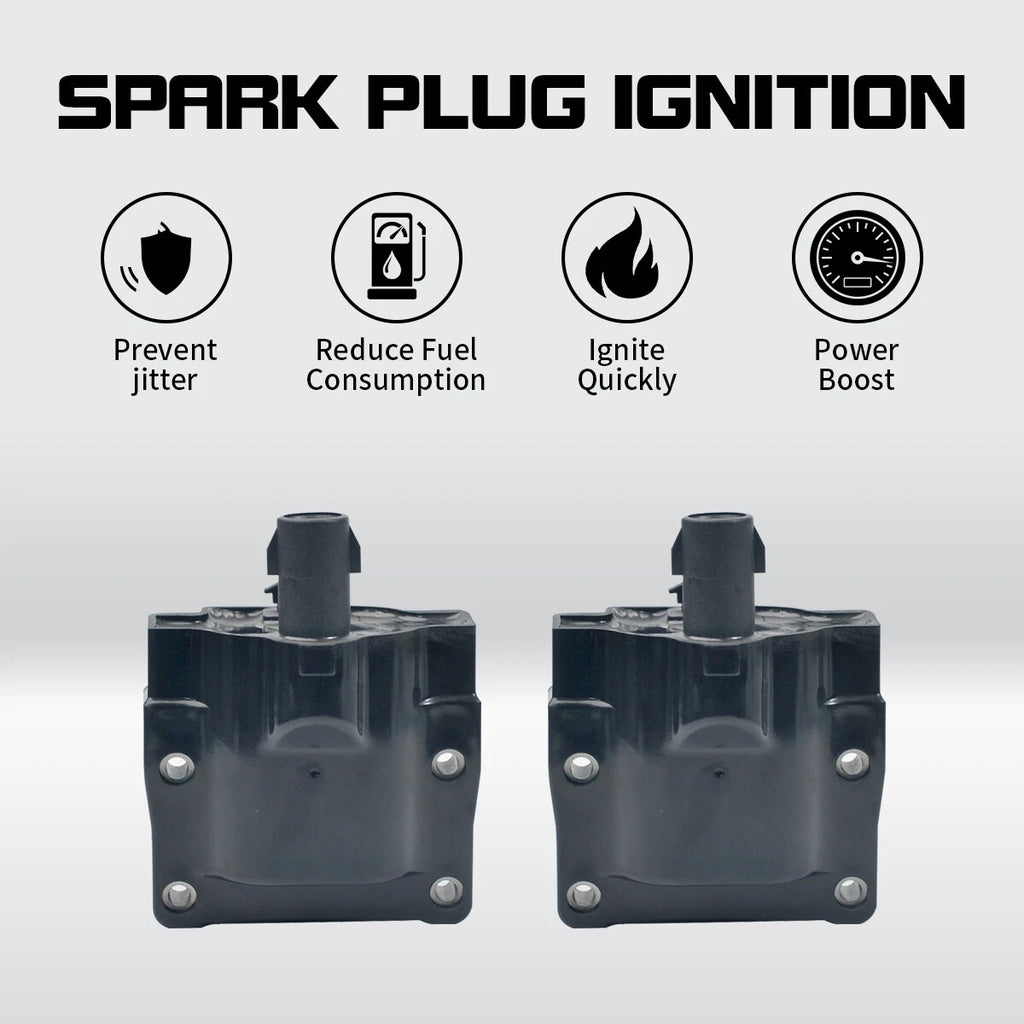 2X Ignition Coils for Toyota 4Runner Camry T100 Lexus SC400 LS400 (1990–1997) UF-72
