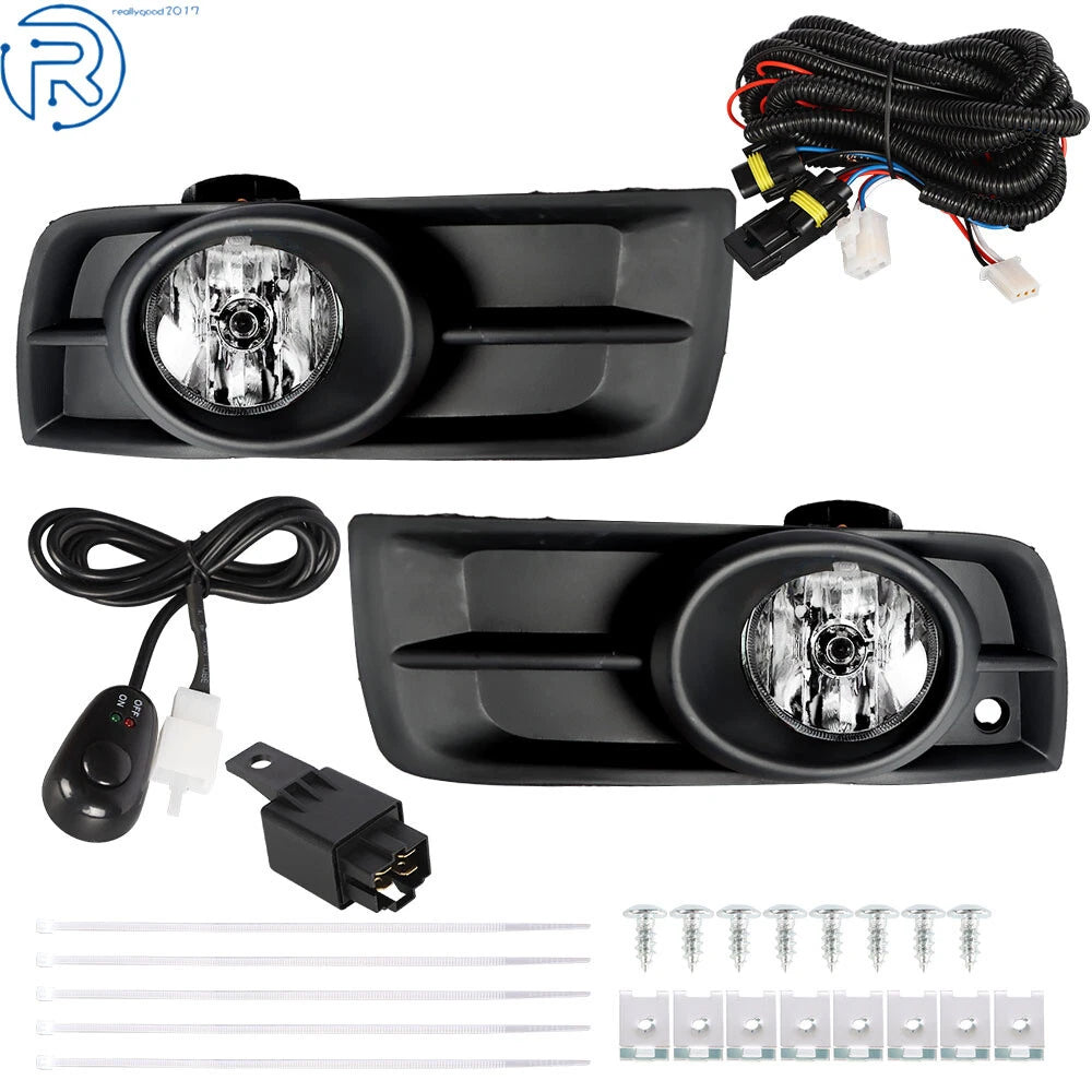 Fog Lights for Chevy Cruze (2010–2014) - Driver & Passenger, Switch & Wiring Kits