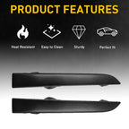 Front Bumper Grille Headlight Filler Trim Panels for Toyota Tacoma (2001–2004)