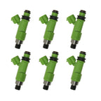 Set of 6 Fuel Injectors 16611-AA740 for Legacy Outback Tribeca (2010–2014)
