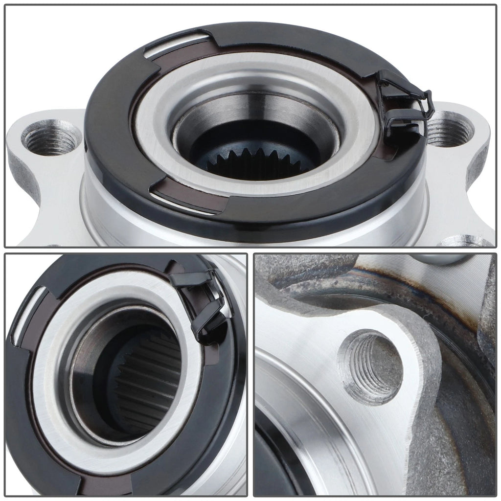 Set of 2 Wheel Bearings & Hubs for Dodge Caliber Jeep Patriot Compass (2007–2017)