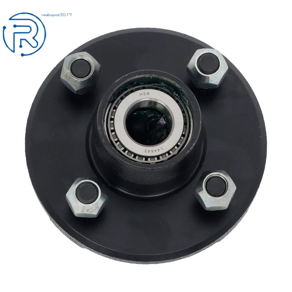Set of 2 Trailer Hub Kits for 2000lbs Axle (4 on 4")