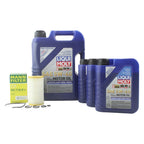 Oil Change Kit for Mercedes C300 (2008–2015) - 8L Liqui Moly 5W40, Mann