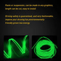 LED Neon Light Glow Wire Strip for Interior Decor (Green)