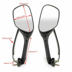 Turn Signal Mirrors for Suzuki GSXR 600 750 2006–2014 GSXR 1000 2005–2014 BLK T9