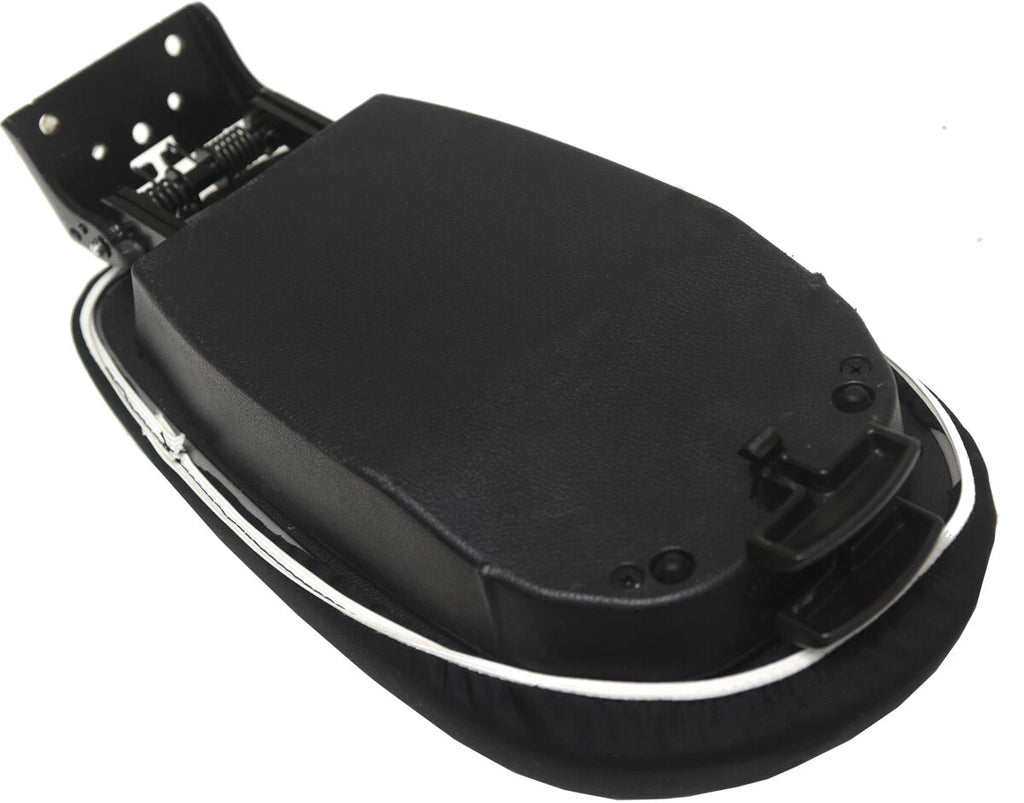 Fleece Console Lid Armrest Cover for Hyundai Veloster (2012–2018) Black
