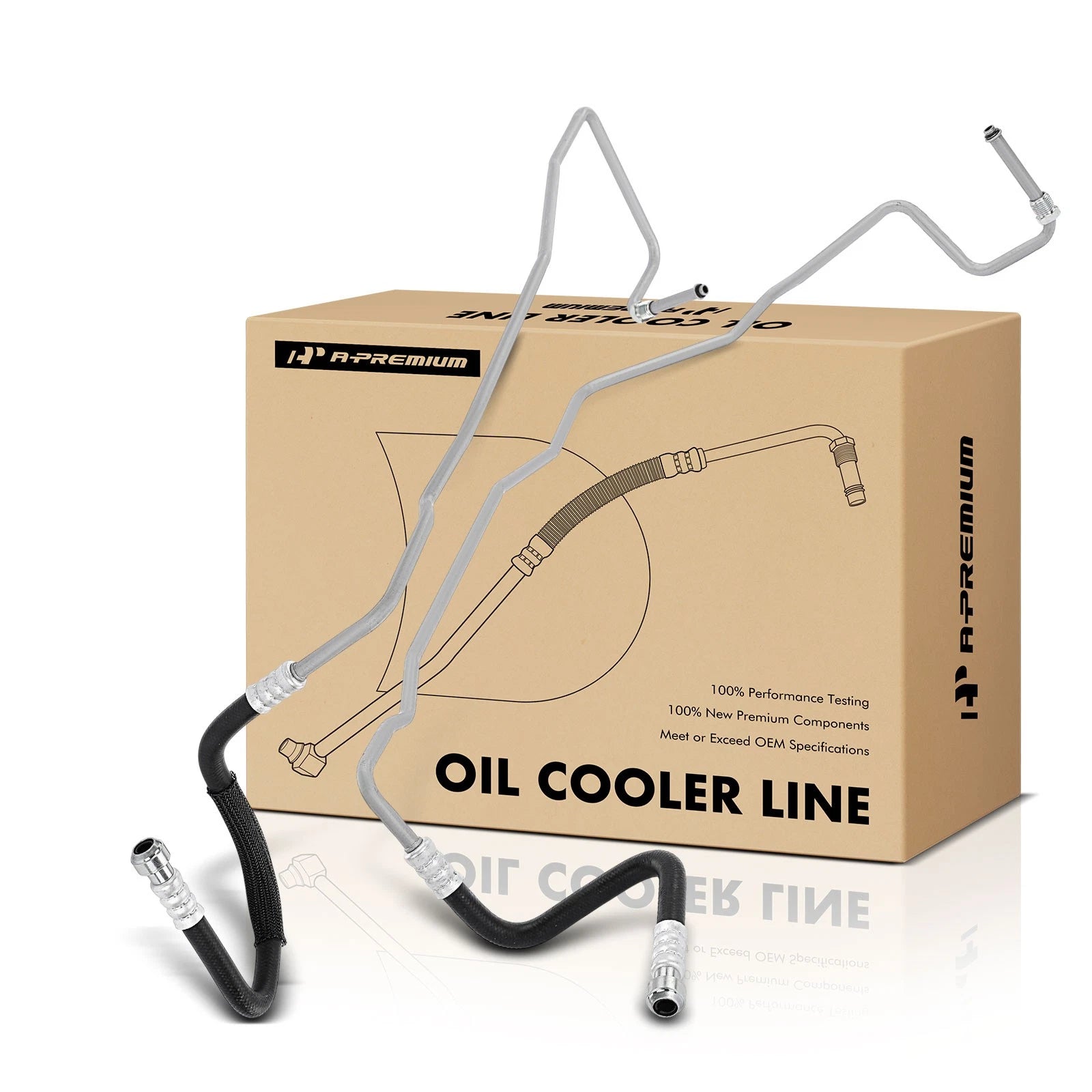 Transmission Oil Cooler Line for Ford Fusion Lincoln MKZ Mercury Milan (2006–2012)