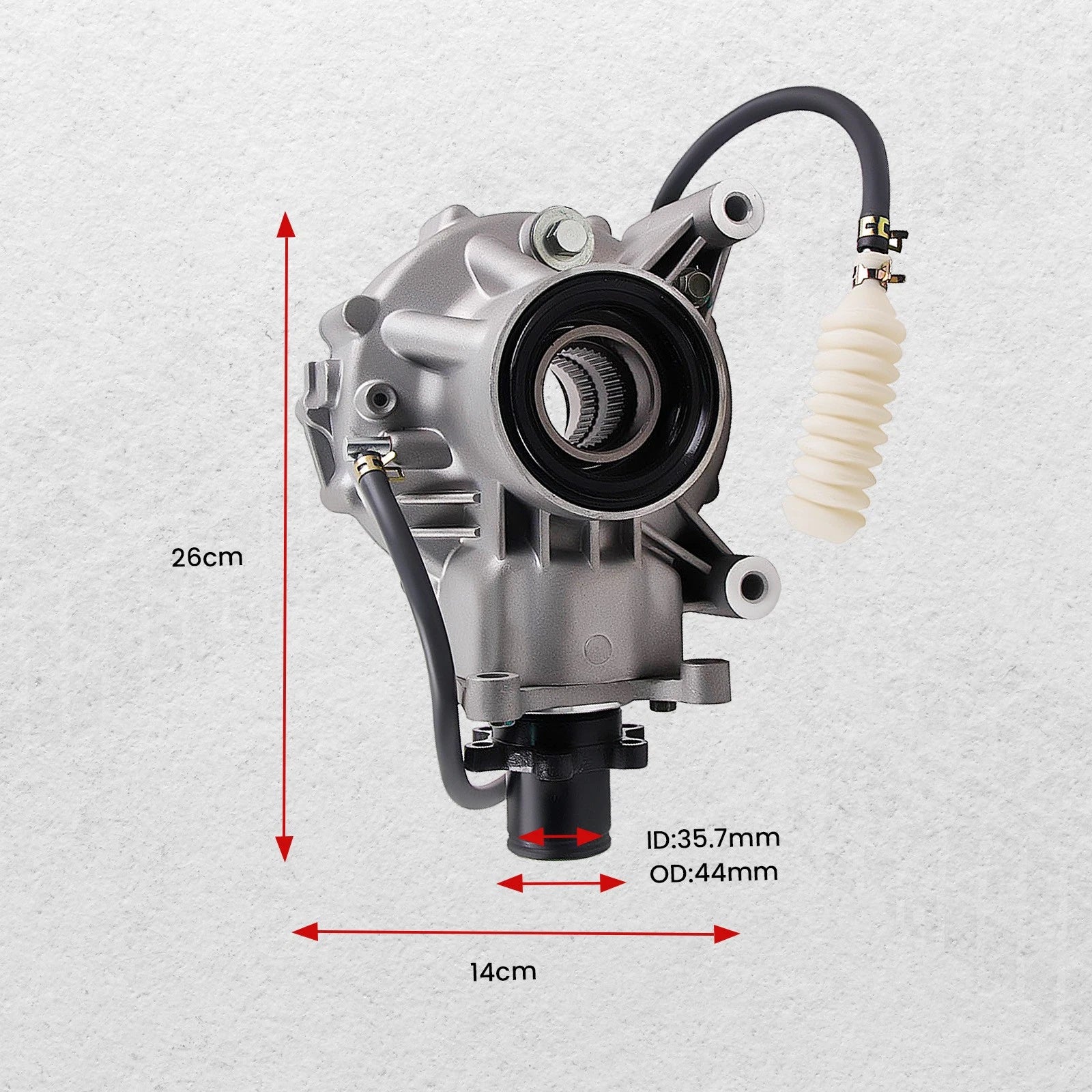 Rear Differential for Yamaha Grizzly 660 YFM660 (2002–2008) 5KM 46101 12 00