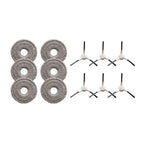 Set of 4 Side Brushes for Dreame L10s Ultra X10+