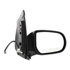 Power Mirror Set for Mazda MPV (2000–2006) Heated Textured Black Manual Folding