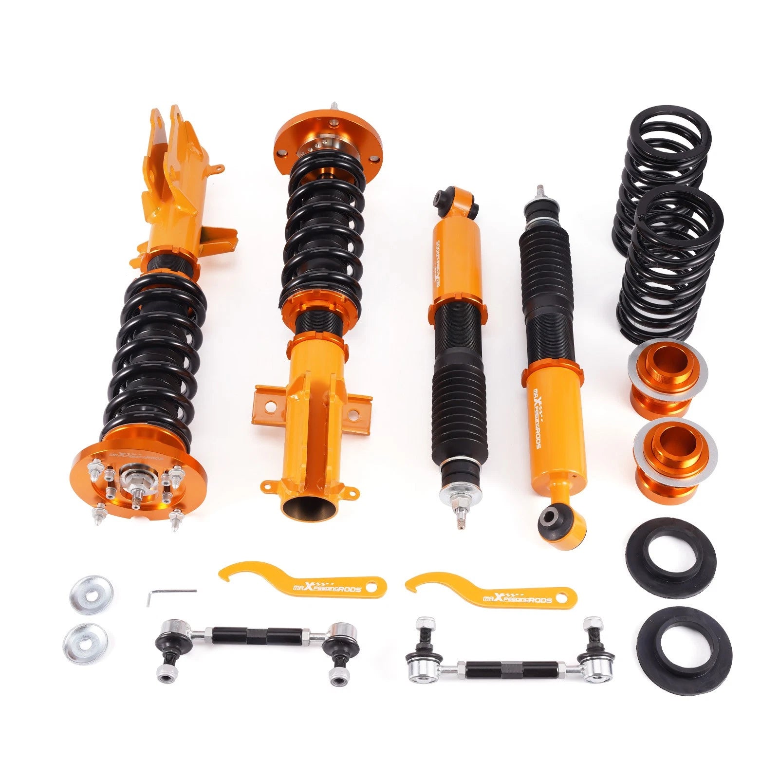 Adjustable Coilovers Suspension Shocks Kit for Ford Mustang GT (2005–2014)