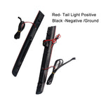 2X LED Bumper Reflectors Rear Fog Lights for Ford Explorer (2011–2015)