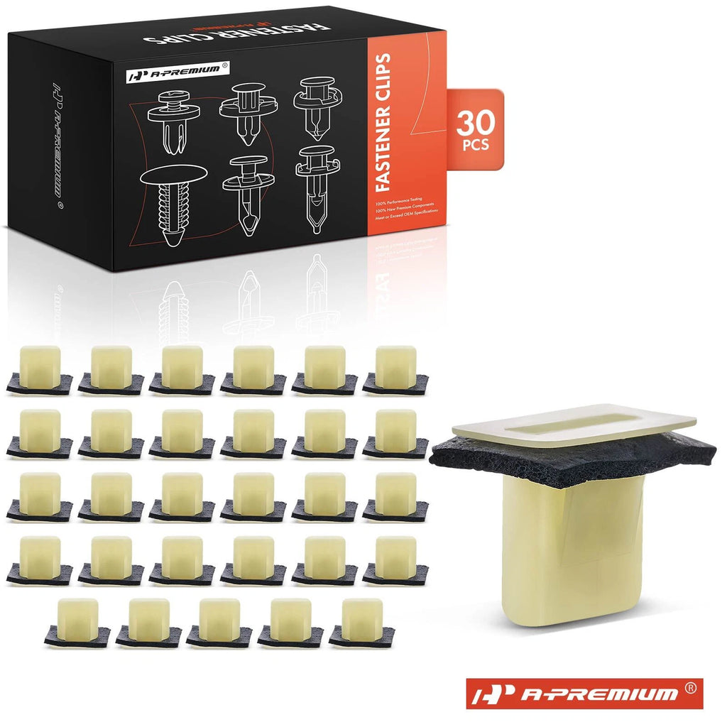 30Pcs Grommet Moulding Clip Retainer for Ford Lincoln Cadillac 