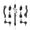 Set of 9 Power Steering Rack and Pinion Ball Joints for Honda CR-V (1997–2001)