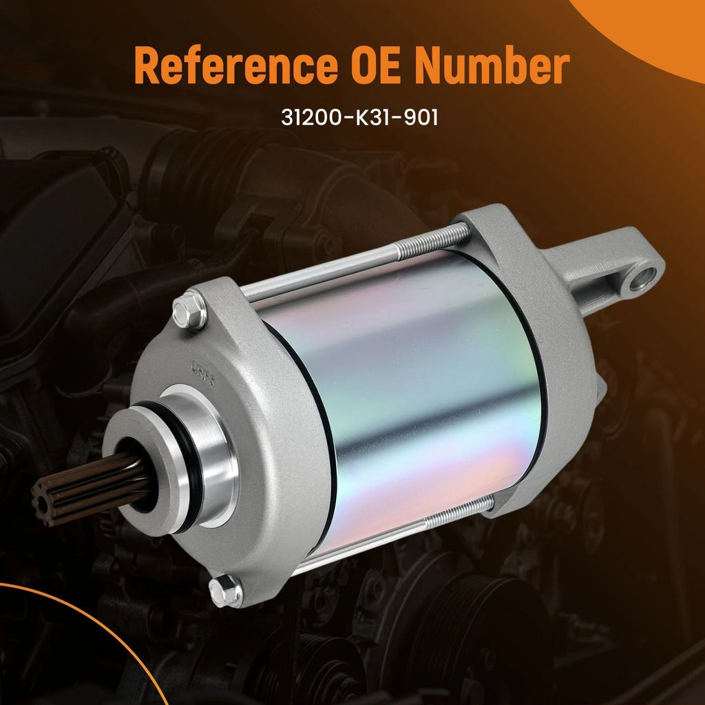 12V 9T Starter Motor 31200-K31-901 for Honda CRF250F (2019–2024)