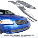 Chrome Billet Front Grille Insert for Nissan Sentra (2004-2006)
