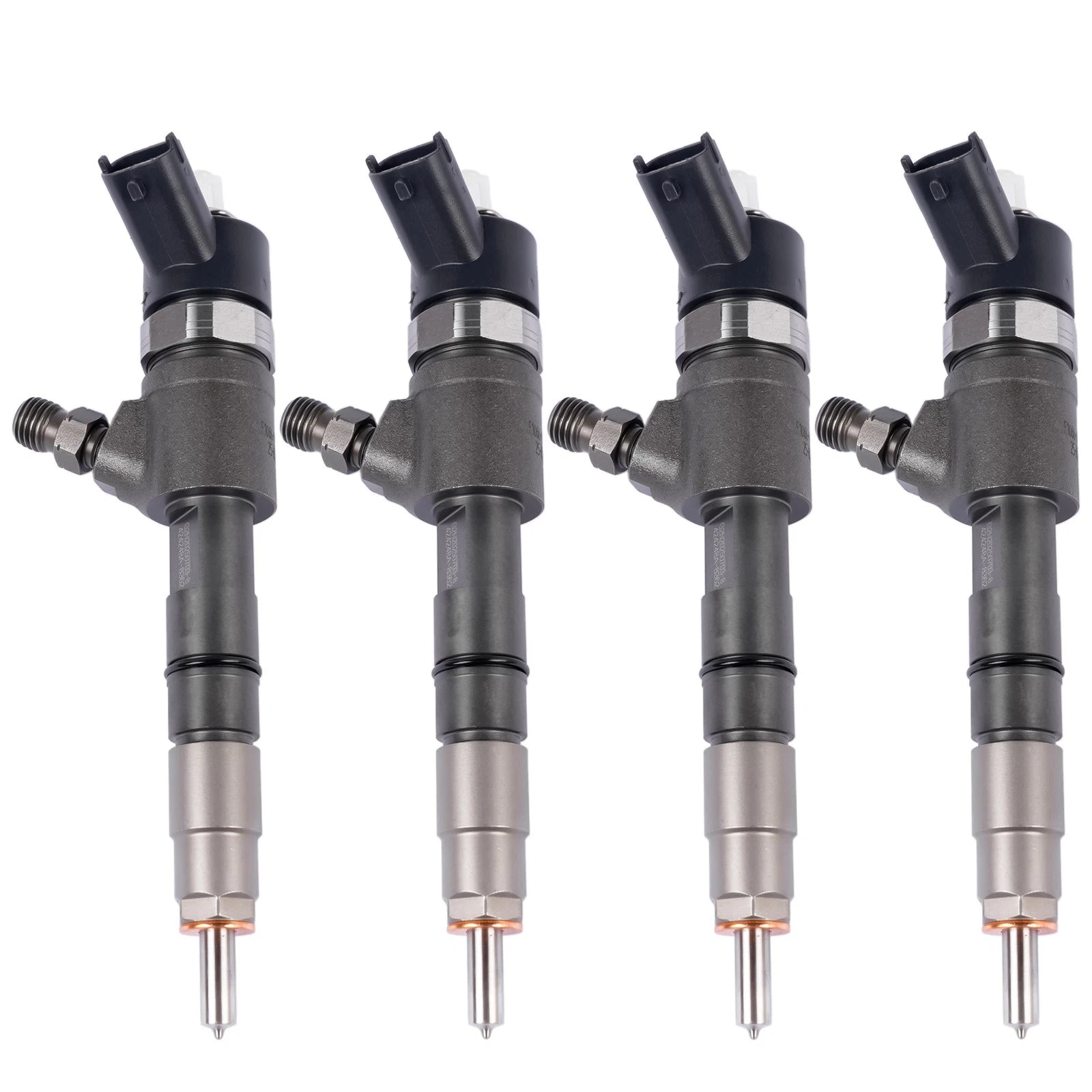 4X Fuel Injectors 0445110507 for Yanmar Engine 3.3L (4TNV88C, 4TNV98, 4TNV98-CWBV)