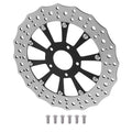 Front Brake Disc Rotor 299mm for Harley-Davidson Softail Breakout (2015–2024) Black