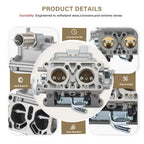 Engine Carburetor for Kawasaki FD731V w/Gaskets