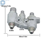 Hydraulic Coupler Manifold Block for Bobcat (Compatible)