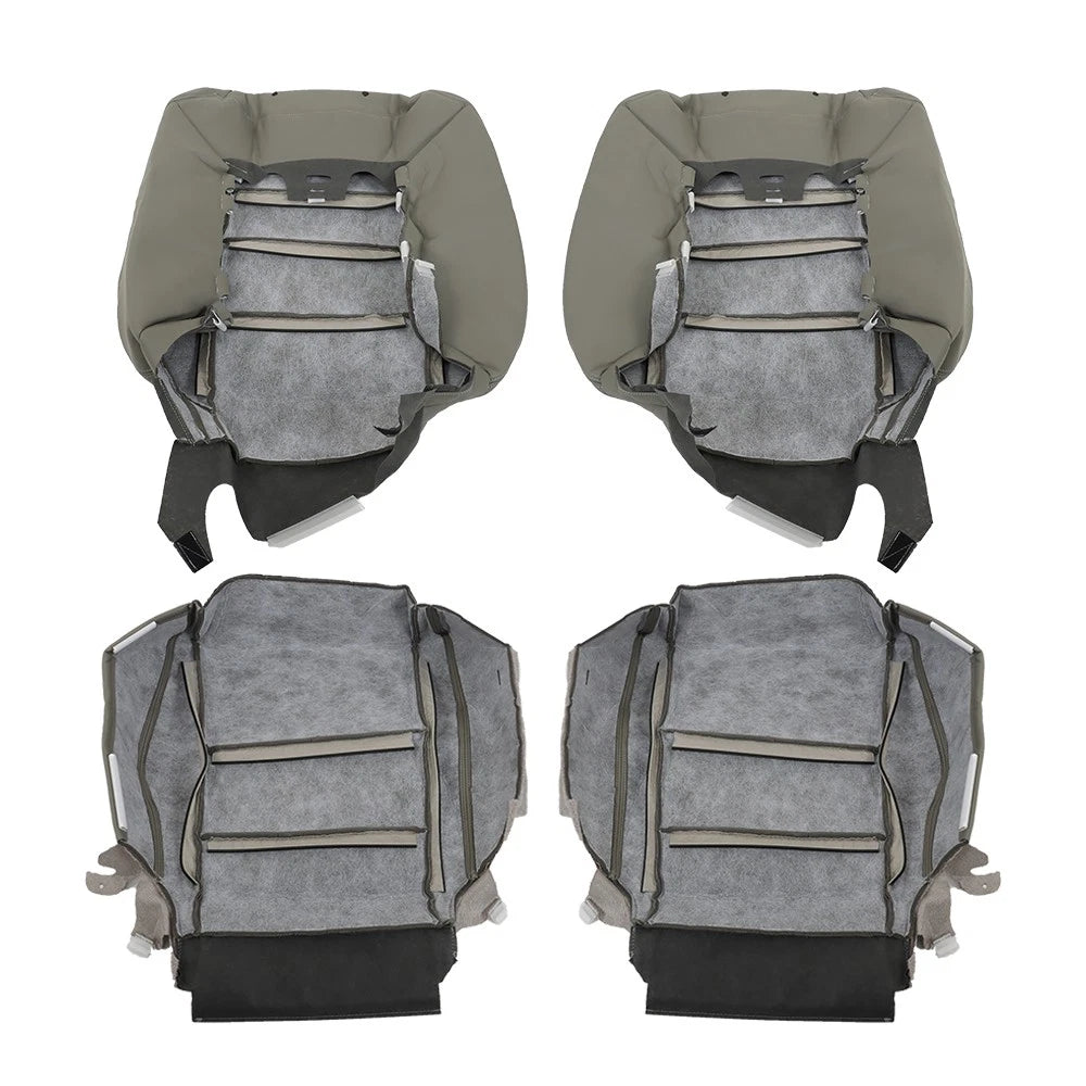 Set of 2 Gray Seat Covers for Honda Accord (2008–2012)
