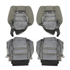 Set of 2 Gray Seat Covers for Honda Accord (2008–2012)