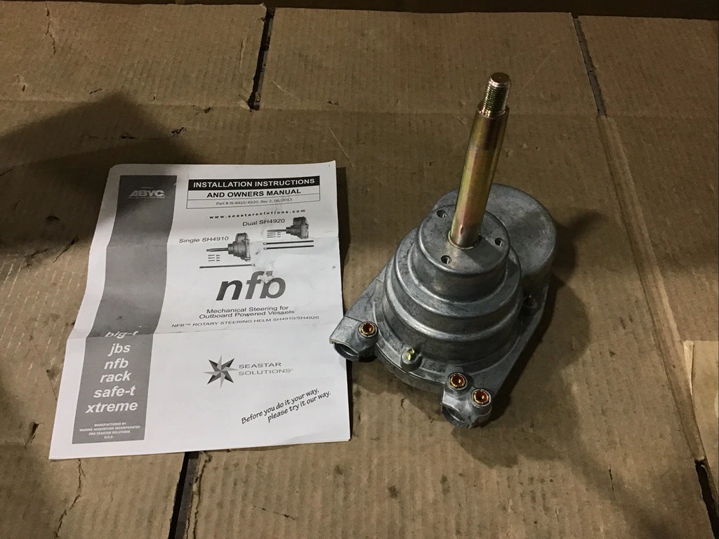 SeaStar NFB 4.2 Steering Helm SH4910P for Marine Applications (Helm Only)