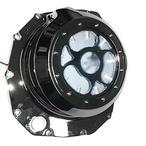 White LED Engine Clutch Cover for Suzuki GSX1300R Hayabusa (2008–2020)