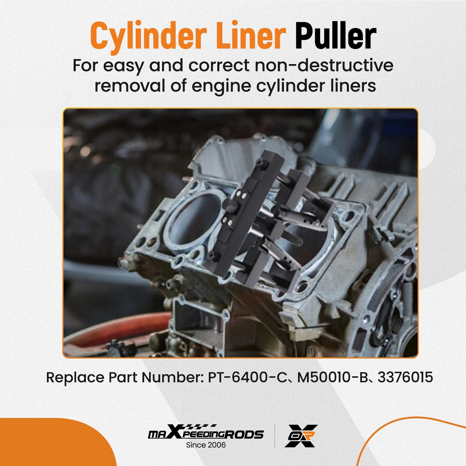 Cylinder Liner Puller Tool for Caterpillar Mack Cummins (Universal)