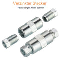2x 5m 316 Brake Pipe Kit with 20 Nuts 10 Connectors