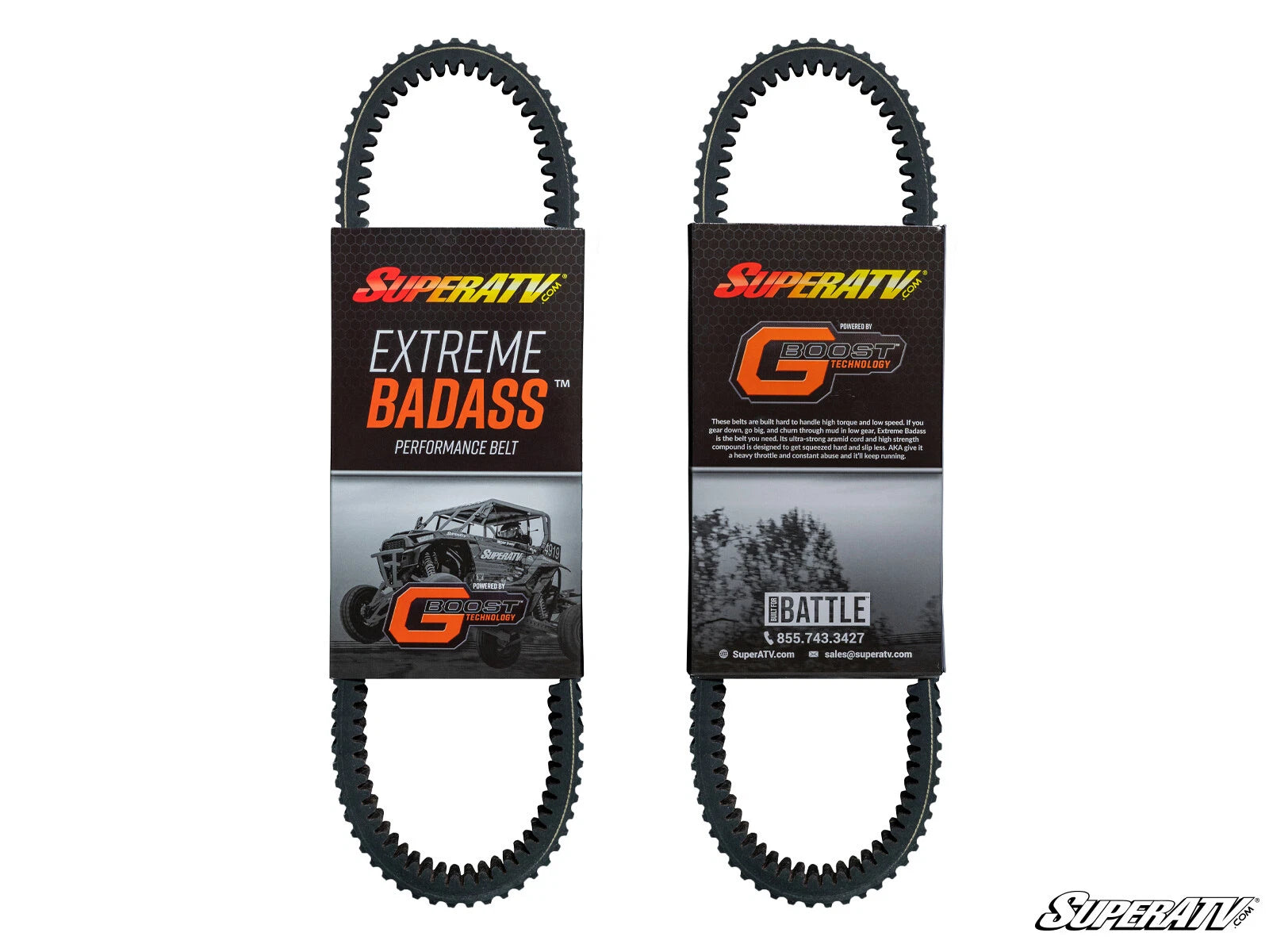 SuperATV Extreme Badass Drive Belt for Polaris Sportsman (OEM # 3211130)