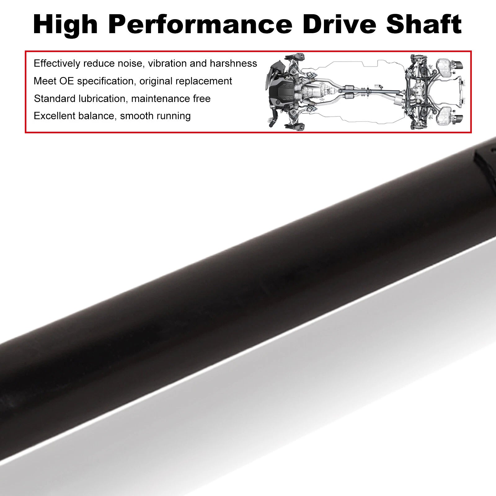 Front Driveshaft Assembly for Mercedes E500 S500 S430 AWD (2003–2006)