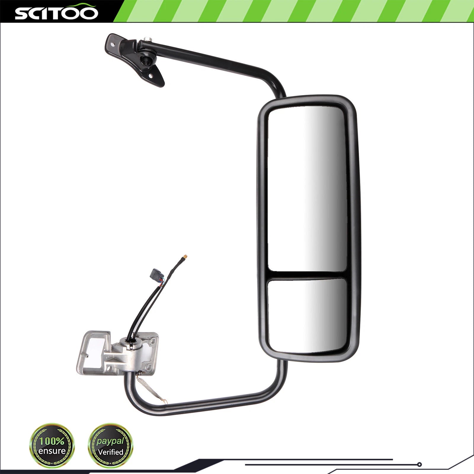 Primed Truck Mirror RH for Freightliner Century/Columbia (2004–2018)