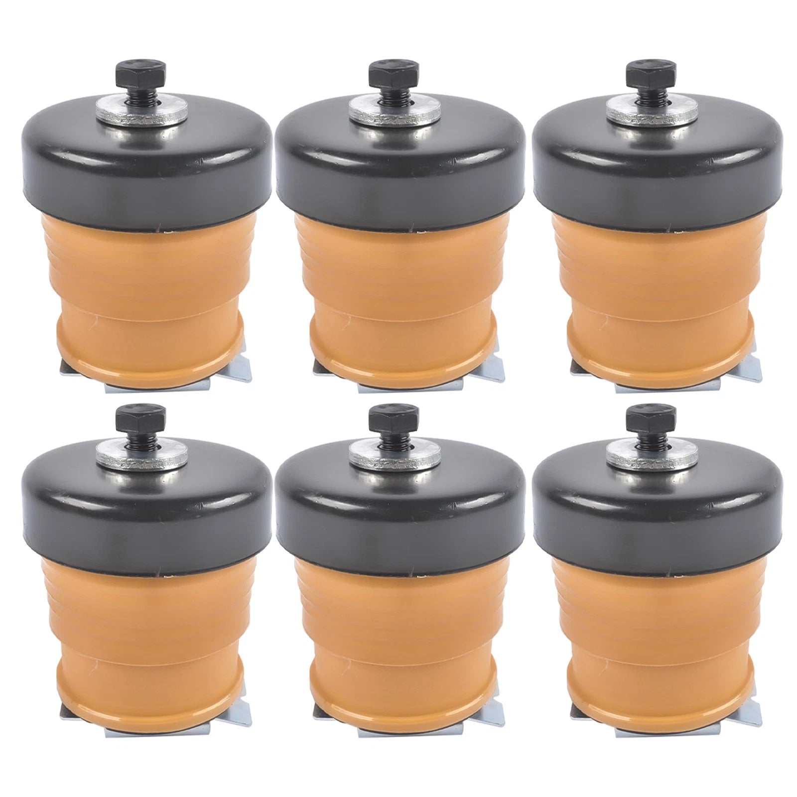 6PCS Body Mount Bushing for Ford F250 F350 F450 F550 Super Duty (2008–2016) 924-066
