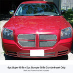 Stainless Steel Chrome Mesh Grille Insert for Dodge Magnum (2005-2007)