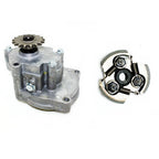 Clutch Drum Housing Gear Box + Clutch for 47 49cc Mini PIT Pocket Quad (17T)