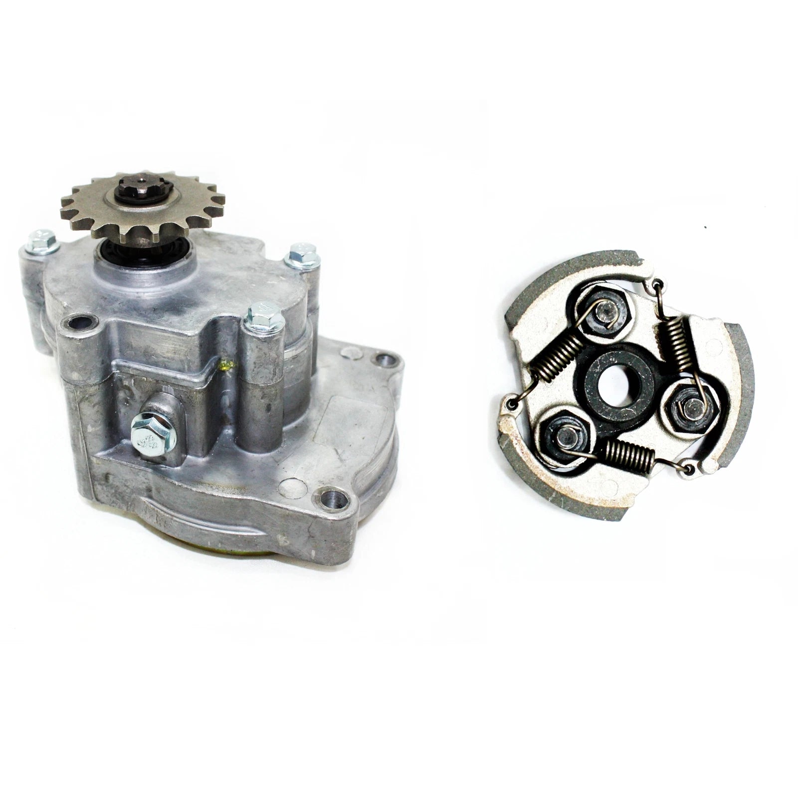 Clutch Drum Housing Gear Box + Clutch for 47 49cc Mini PIT Pocket Quad (17T)