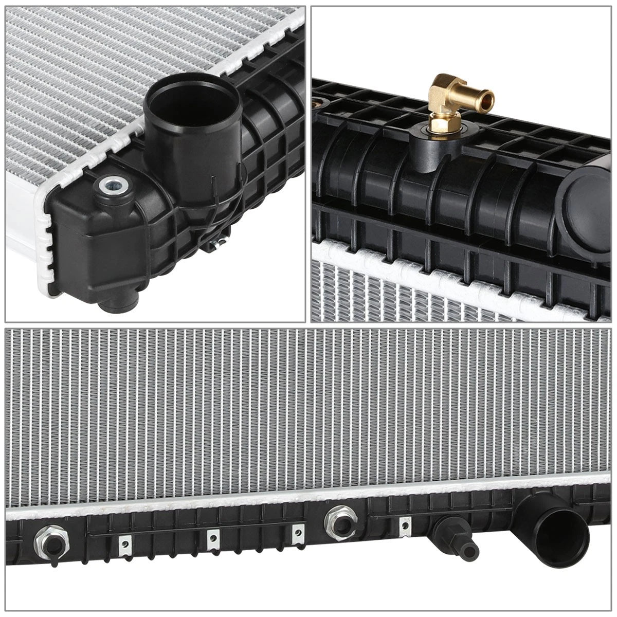 2-Row Aluminum Cooling Radiator for Freightliner Classic/Cascadia (2008–2013)