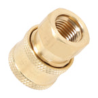 2X Pressure Washer Coupler Brass Fittings 1/4 Inch Quick-Connect